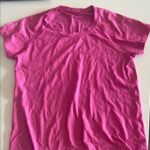 Lululemon Athletica Pink Short Sleeve Tee